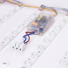 Brilagi - stmievateľné LED svietidlo PILANA LED/60W/230V dub/biela 56x56 cm + DO