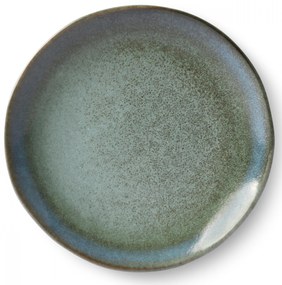 HK living Keramický tanier 70's Moss 17,5 cm