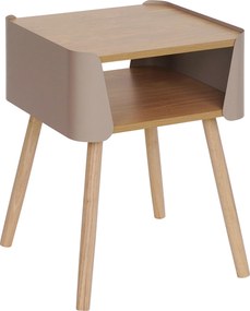 XXXLutz NOČNÝ STOLÍK, borovica, prírodná farba, béžová, 40/54,5/39 cm Xora - Nočné stolíky - 007968033801