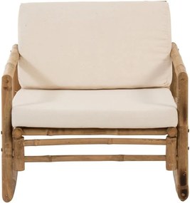Vonkajšie bambusové kreslo Bambo - 75*75*70 cm