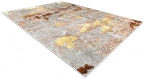 Dywany Łuszczów, Kusový koberec Miro 51463.802 Abstraction grey/gold, 160x220, viacfarebná, kuchyňa