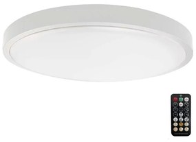 V-Tac LED Kúpeľňové stropné svietidlo so senzorom LED/18W/230V 3000K IP44 biela 76591