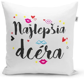 Sablio Vankúš Najlepšia dcéra: 40x40 cm
