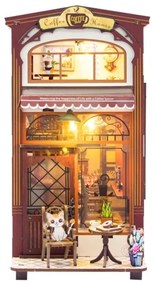 2Kids Toys - 3D LED zarážka na knihy Kavárna, napájení 2xAAA