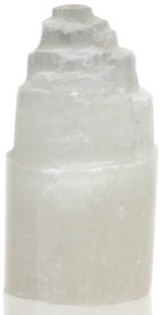 Prírodná selenitová lampa - 15 cm