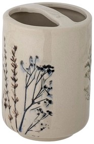 Krémová kameninová súprava doplnkov do kúpeľne Bea – Bloomingville