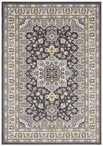 Nouristan - Hanse Home koberce Kusový koberec Mirkan 104106 Darkgrey - 200x290 cm