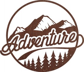 SENTOP | Drevený obraz na stenu s prírodným motívom adventure| SENTOP PR0421