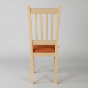 Jedálenská stolička SIMON dub/oranžová
