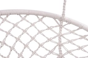 Závesné kreslo LAGOS s vankúšmi, sivé