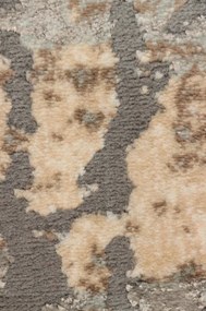 Koberec HOME W7051 krémový / tmavobéžový