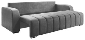 Tempo Kondela Rozkladacia pohovka, sivá, PORIMA