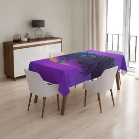 Sablio Obrus Iron Man Helma na fialovej - 130x130 cm