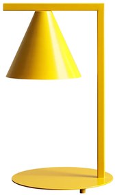 FORM TABLE | Moderná stolná lampa s kužeľovitým tienidlom Farba: Žltá