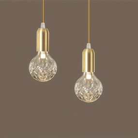 Toolight - závesná lampa Retro Gold G9 APP649-1CP, zlatá, OSW-08160