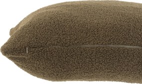 Tmavozelený vankúš Teddy Bouclé Green - 45*45 cm