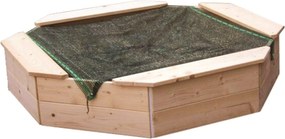 T-wood | Drevené pieskovisko osemhranné | 11640197