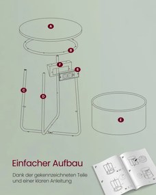 Príručný stolík LET228C05