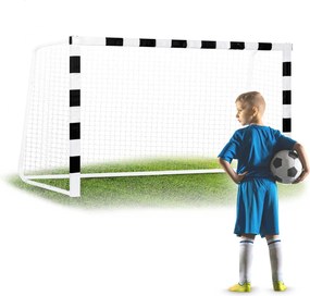 Neo-Sport Futbalová bránka 300 x 160 x 90 cm NS-460 čiernobiela