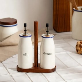 Sada dvoch fliaš MODERN na ocot a olej 722233