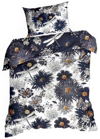 SATÉNOVÉ OBLIEČKY NIKA55 200X220 CM, 2 KS 70X80 CM VZOROVANÉ