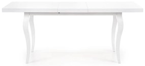 Jedálenský stôl Mozart 140 x 80 cm, biela
