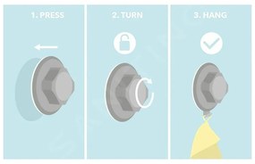Bambusová samodržiaca nádobka na mydlo Compactor Bestlock SPA