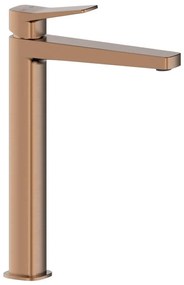 KFA Armatura 4522-712-34 - Umývadlová batéria + vypúšťací ventil MALAGA 30,3 cm, ružové zlato