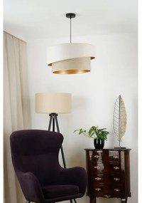 Brilagi - Luster na lanku VEGAS SHINE 1xE27/15W/230V pr. 50 cm krémová/béžová