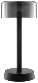 Brilliant - LED stmievateľná nabíjateľná dotyková stolná lampa RAZOR LED/2,5W/5V 2700K IP44 čierna