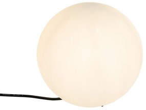Moderná vonkajšia lampa biela 25 cm IP65 - Nura