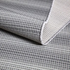 Dekorstudio Šnúrkový okrúhly koberec PALM 3471 - antracitový Priemer koberca: 120cm