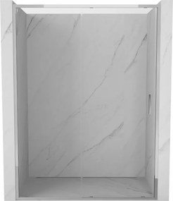 Mexen Exo, posuvné dvere do otvoru 145x200 cm, 6mm číre sklo, chrómový profil, 8151-145-000-01-00