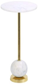 Kovový okrúhly odkladací stolík ø 25 cm Salo – House Nordic
