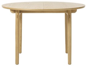 Rozkladací jedálenský stôl Wally 120 - 165cm prírodný dub