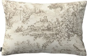 Karin - jednoduchá obliečka, 60x40cm farba produktu hnedá látka vzorované