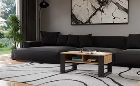 Konferenčný stolík Maduro 3 (dub artisan + antracit). Akcia -20%. Vlastná spoľahlivá doprava až k Vám domov. 1132427
