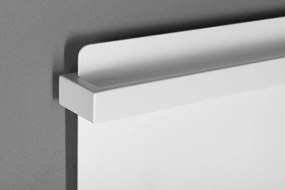 Sapho Sapho, ELMIS elektrický sušiak uterákov 400x800 mm, 120 W, hliník, biela mat, EB420
