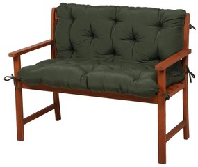 Kaki záhradné sedáky v súprave 2 ks - na lavicu 50x100 cm Selby – Sun Garden