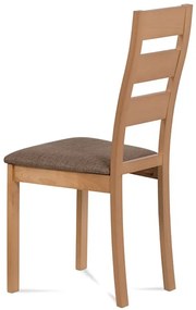 Autronic BONTEC Stolička jedálenská, hnedá, masív, BC-2603 BUK3 Farba: Hnedá