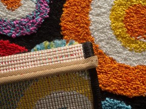 Medipa (Merinos), Kusový koberec Relief 22842-110 Multicolor, 80x150, viacfarebná, detská izba