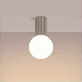 Modré stropné svietidlo so skleneným tienidlom ø 12 cm Orbital – Sollux