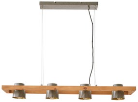 Závesná lampa »Bell«, Trio, 4 plamene