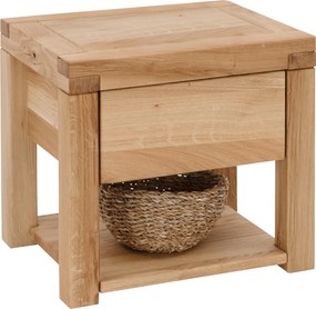 XXXLutz NOČNÝ STOLÍK, dub, farba duba, 50/45/40 cm Linea Natura - Spálňové sety - 000898000203