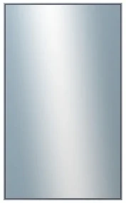 DANTIK - Zrkadlo v rámu, rozmer s rámom 60x100 cm z lišty Hliník platina (7002019)