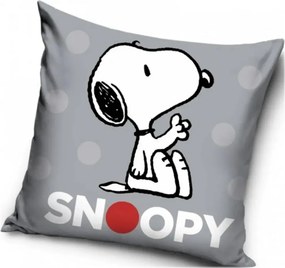 Dekoračný vankúš Snoopy - 40x40 cm
