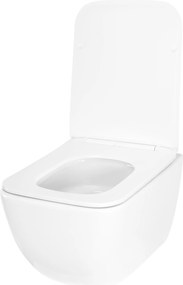 Závesná WC misa so SoftClose sedadlom REA Dexter Tornado, biela