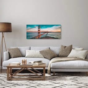 Obraz- Golden Gate, San Francisco (120x50 cm)