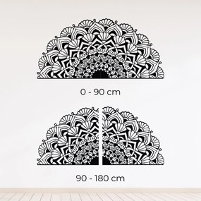 SENTOP | Luxusný drevený obraz mandaly - Elegantná nástenná dekorácia I SENTOP PR0371
