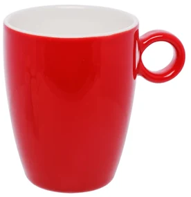 Kávová šálka vysoká červená 190 ml - RGB - 451477